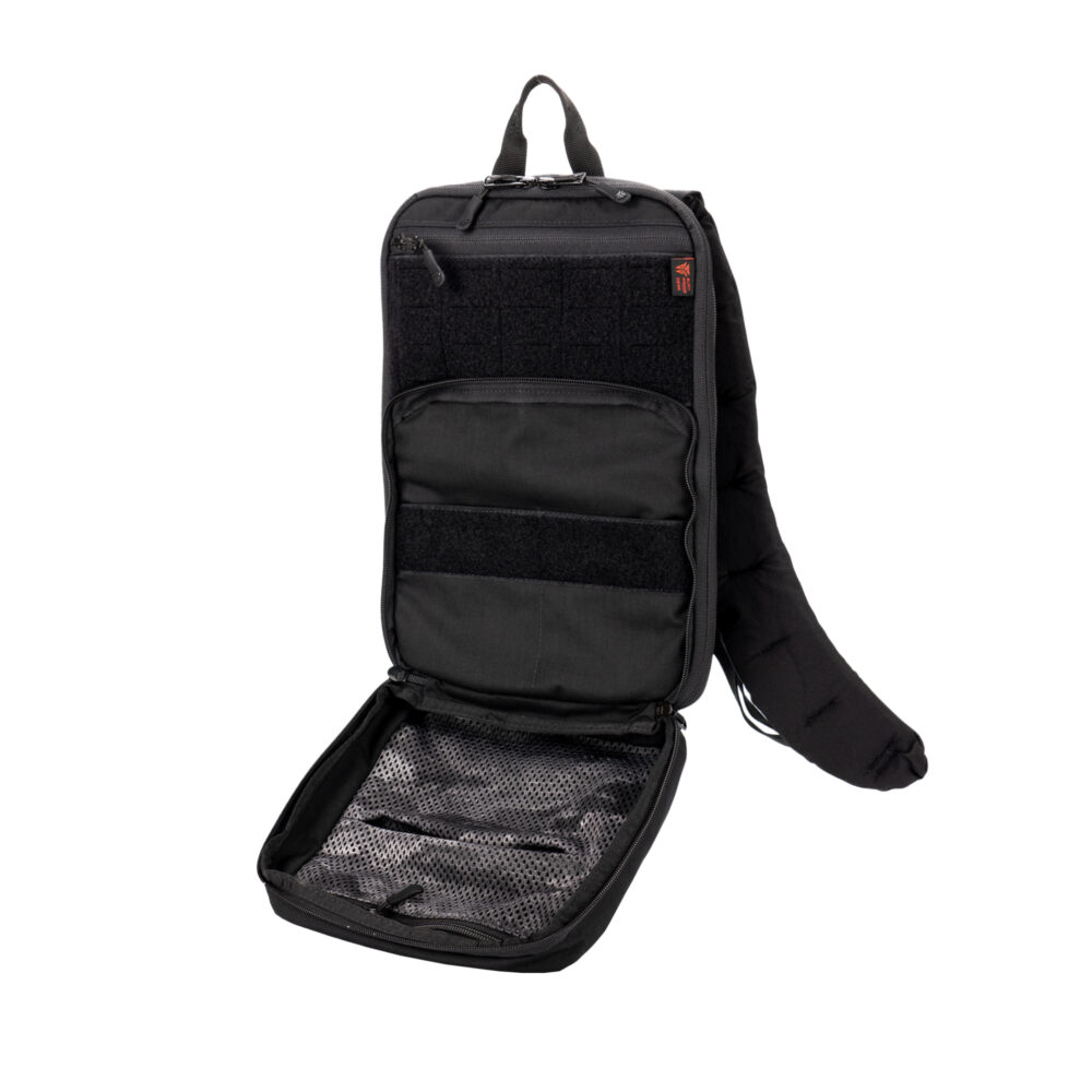 BPG Scout Pack - BLK (Front - Side - Open)